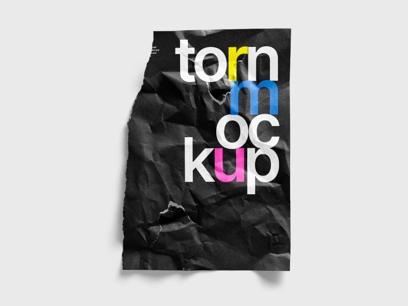Torn Textured EU Poster 06