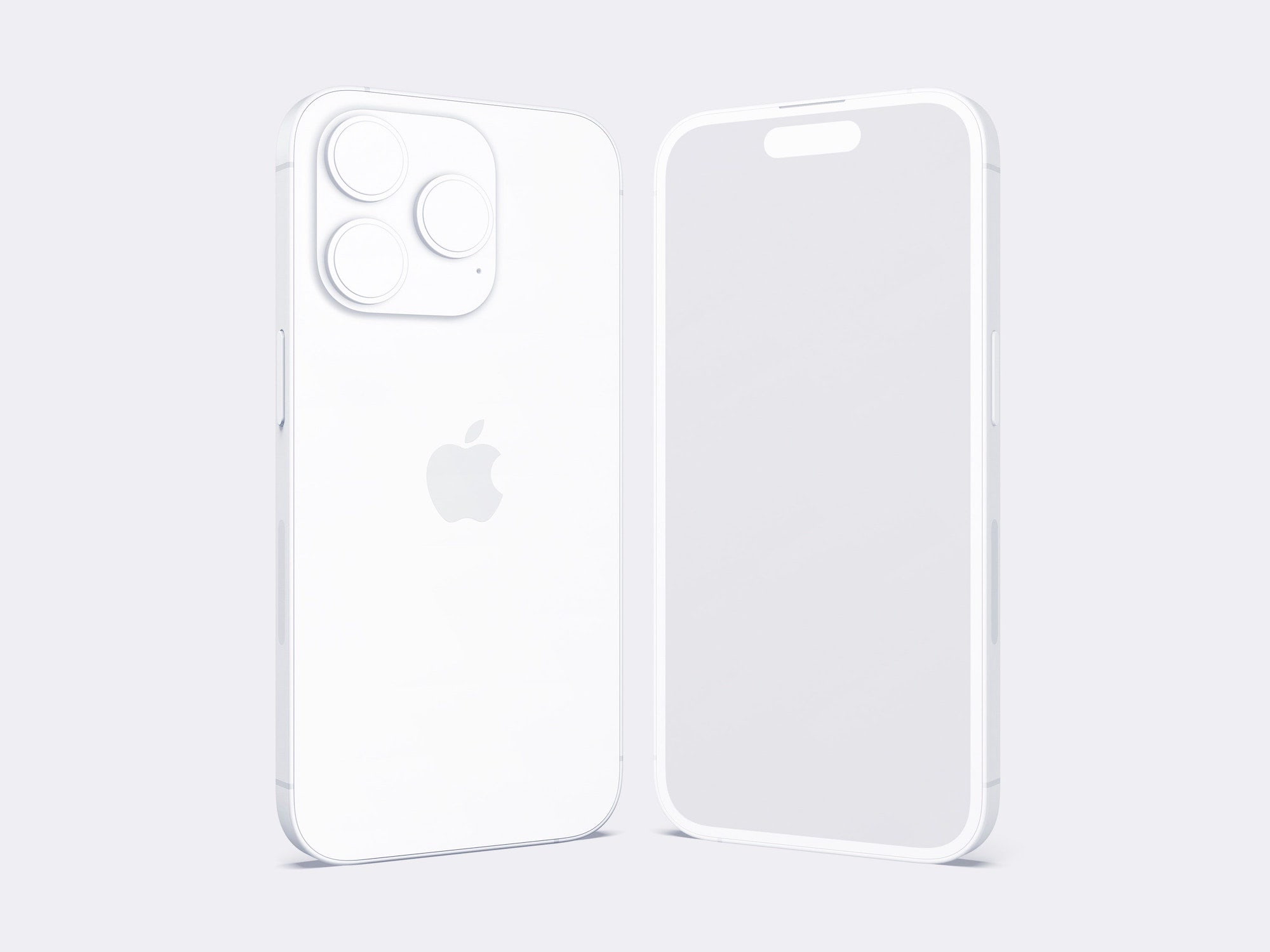 iPhone 14 Pro Clay Mockup, Scene 19