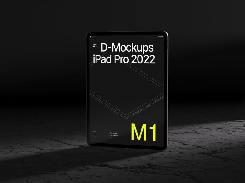 D-Mockups: iPad Pro, Scene 05
