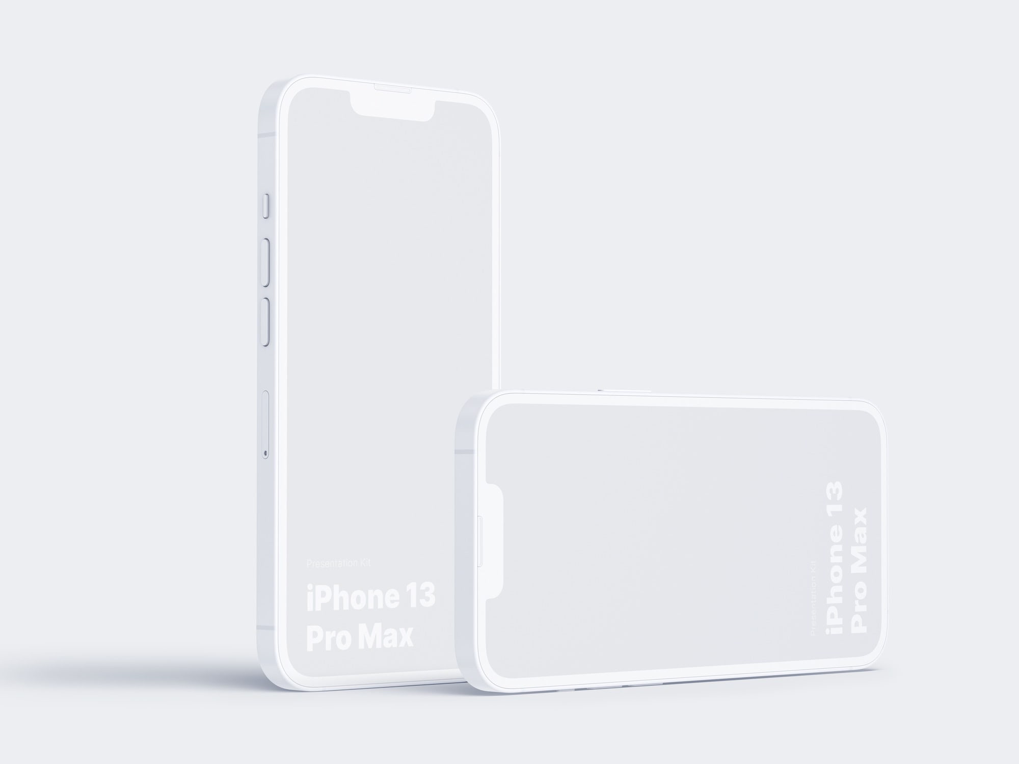 iPhone 13 Pro Clay Mockups: Scene 15