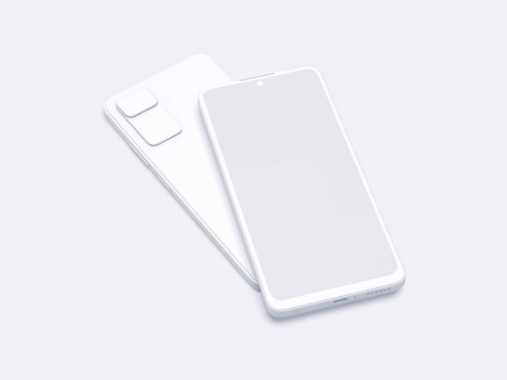 Redmi Note 11 Pro Clay Mockups, Scene 16