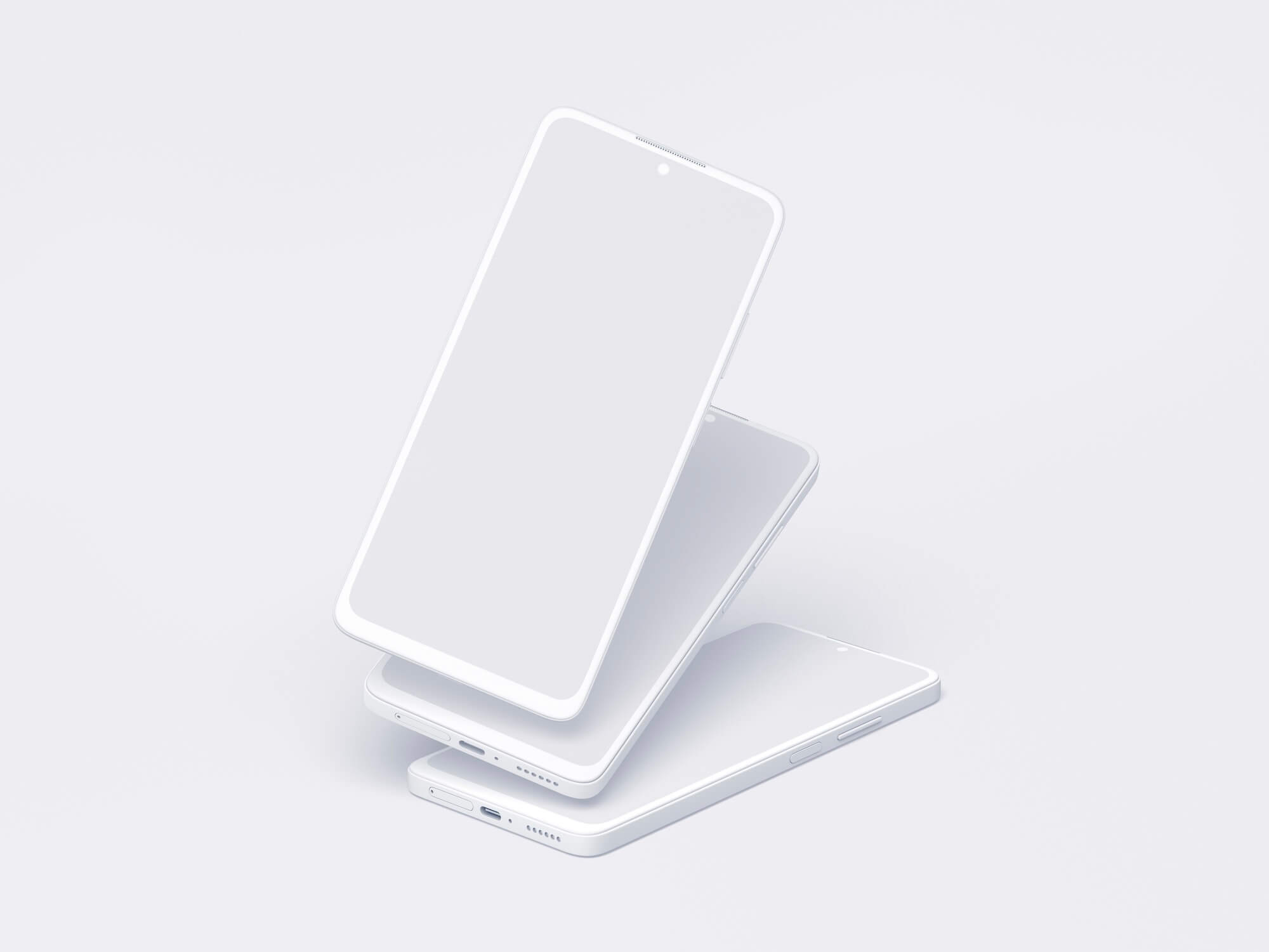 Redmi Note 11 Pro Clay Mockups, Scene 10