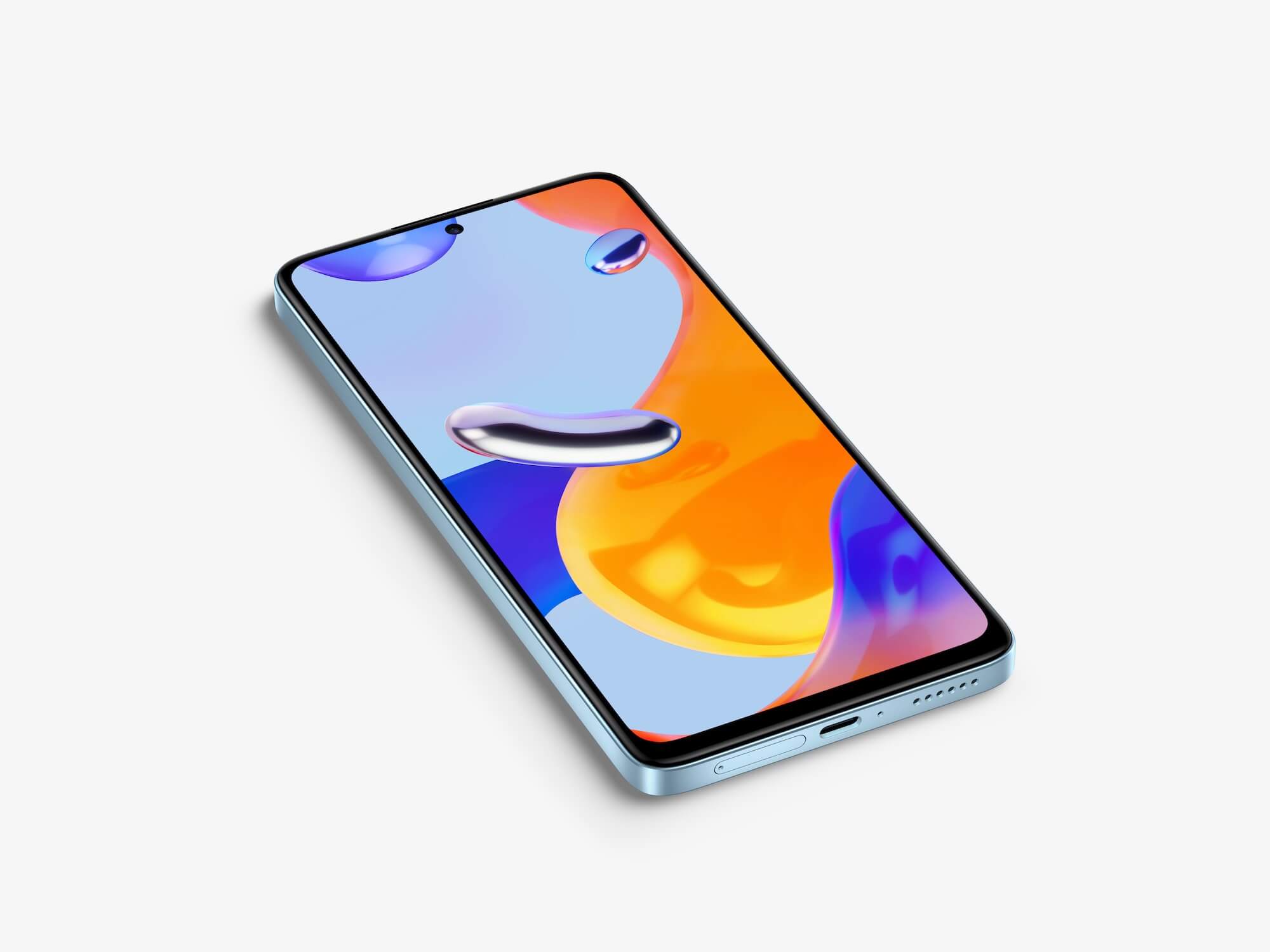 Redmi Note 11 Pro Realistic Mockups, Scene 13