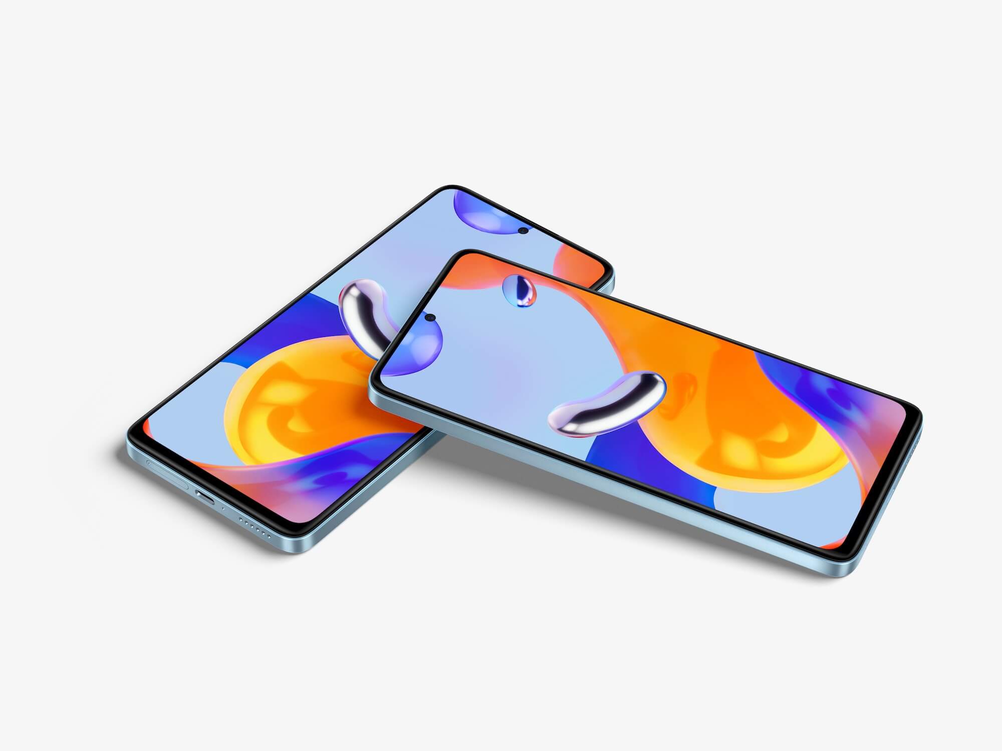 Redmi Note 11 Pro Realistic Mockups, Scene 09