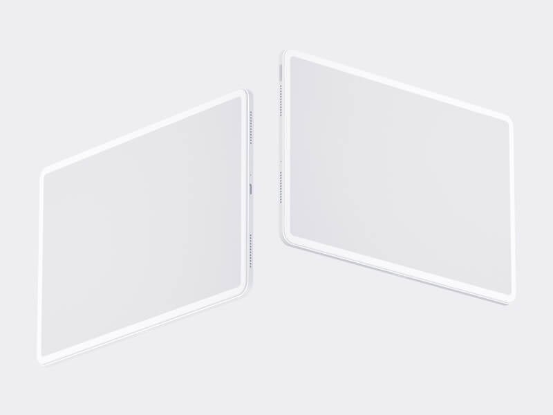 Xiaomi 5 Pad Clay Mockups, Scene 06