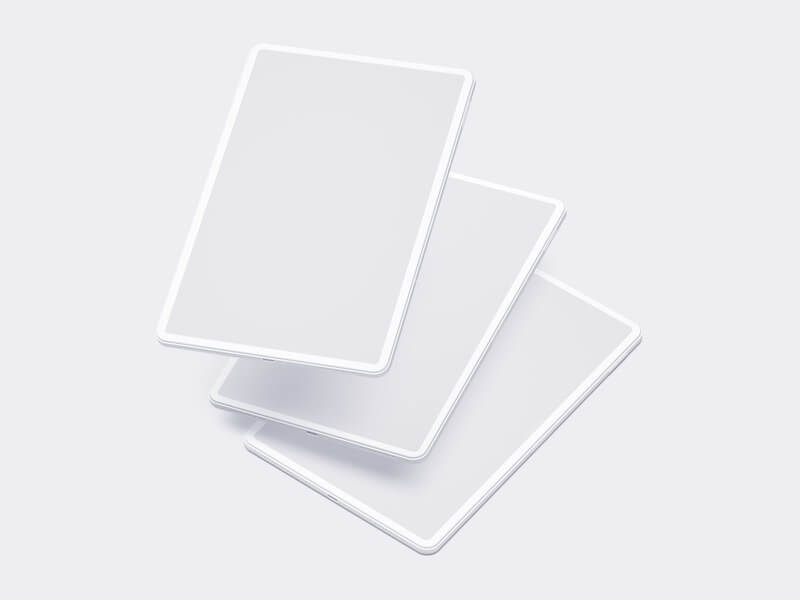 Xiaomi 5 Pad Clay Mockups, Scene 12