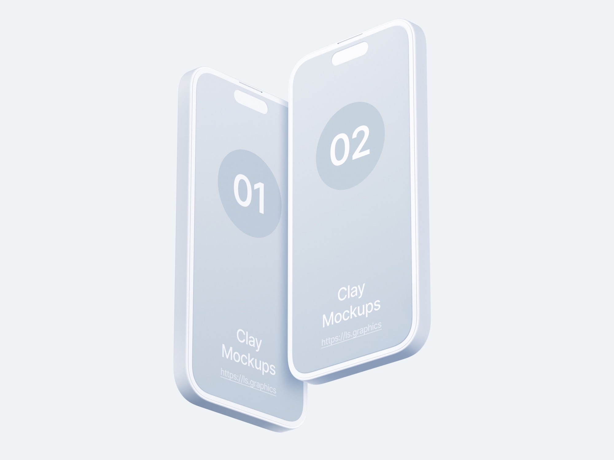 iPhone 14 Pro Clay Mockups, Scene 12