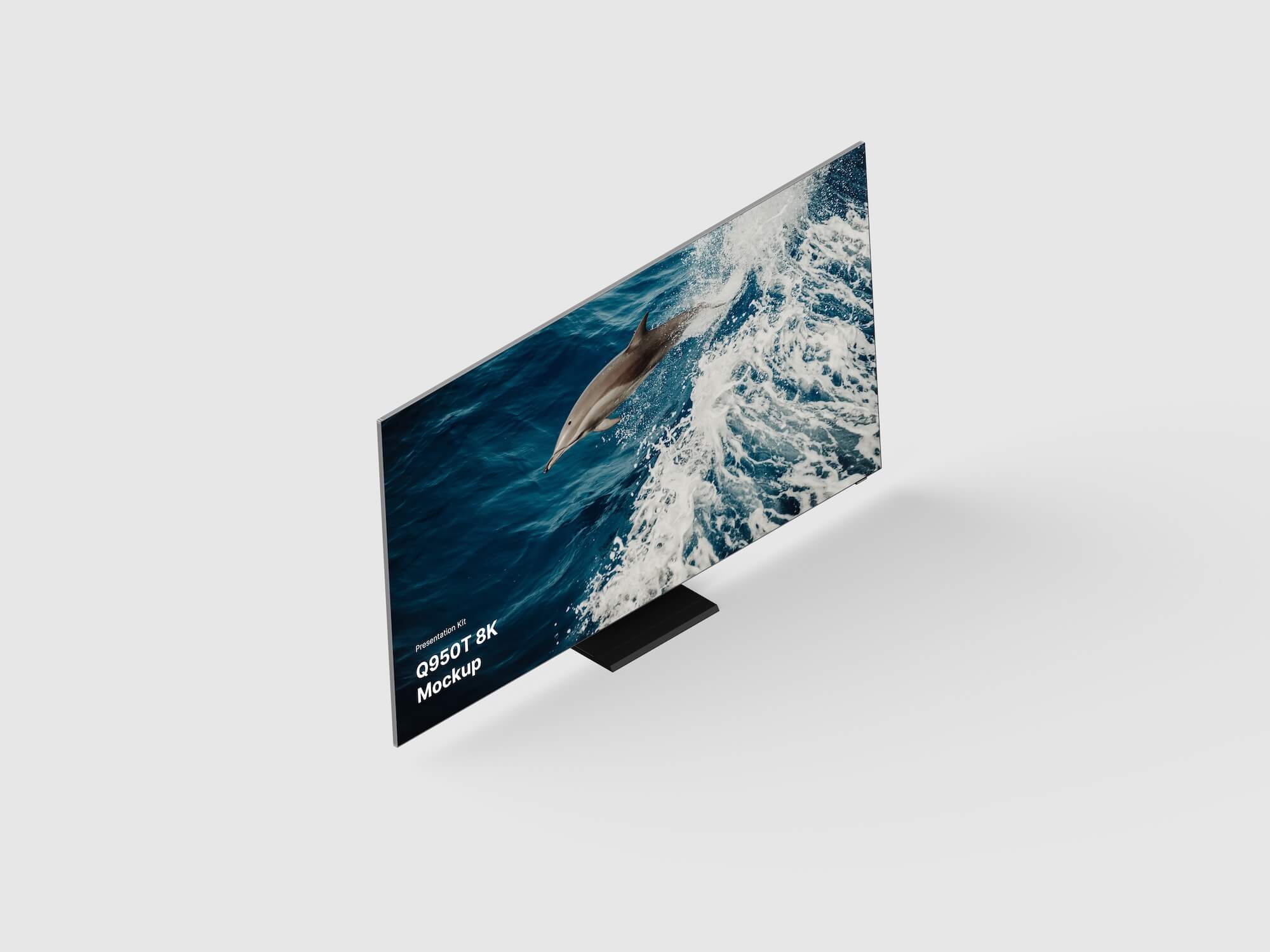 Samsung TV Realistic Mockups (Q950T 8K), Scene 12