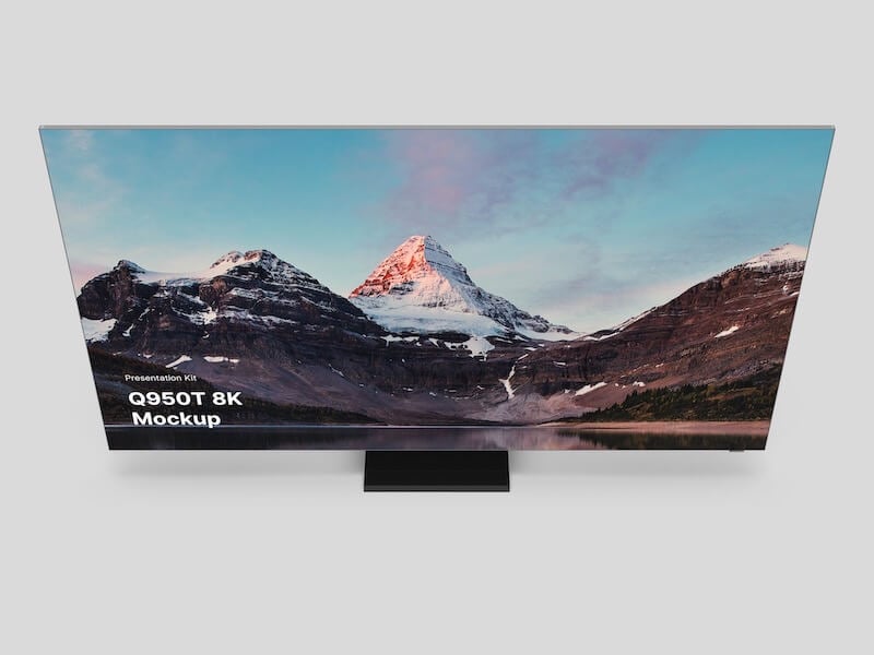 Samsung TV Realistic Mockups (Q950T 8K), Scene 04