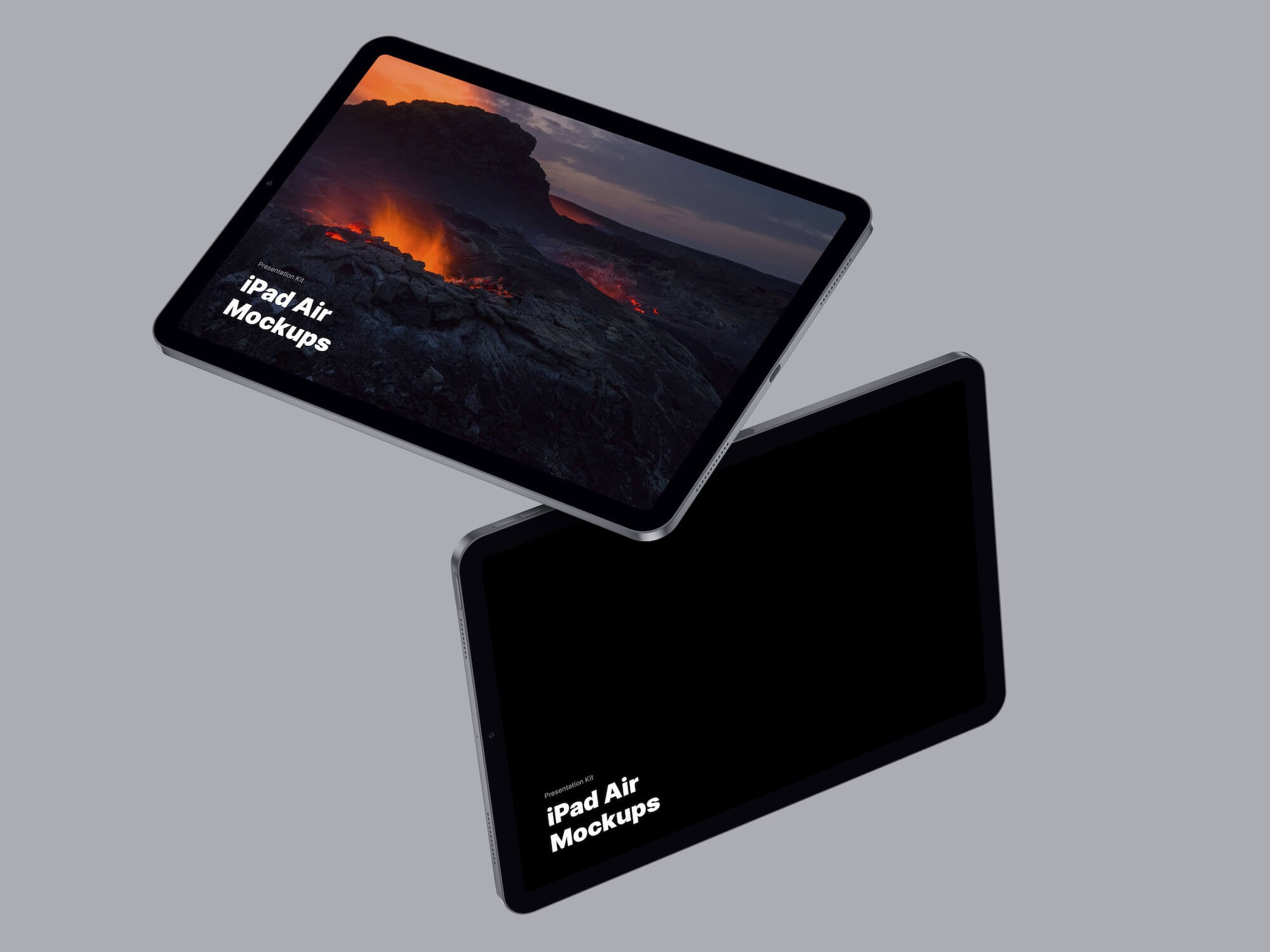 iPad Air (2020) Realistic Mockups, Scene 09