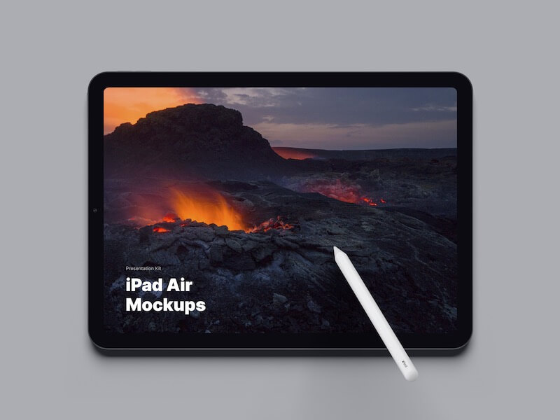 iPad Air (2020) Realistic Mockups, Scene 11