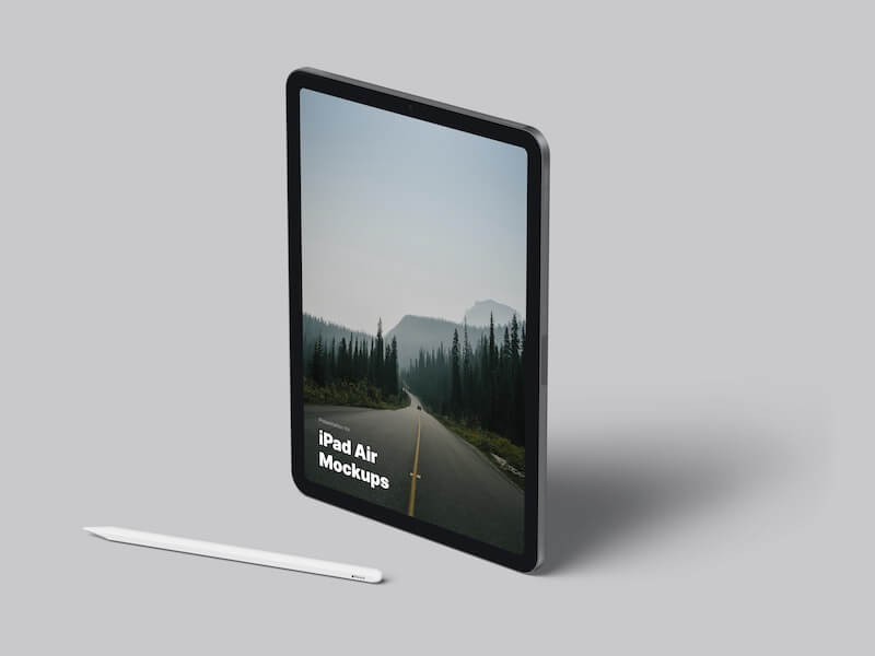 iPad Air (2020) Realistic Mockups, Scene 04