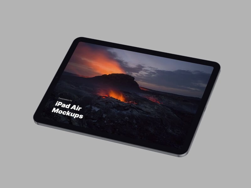 iPad Air (2020) Realistic Mockups, Scene 12
