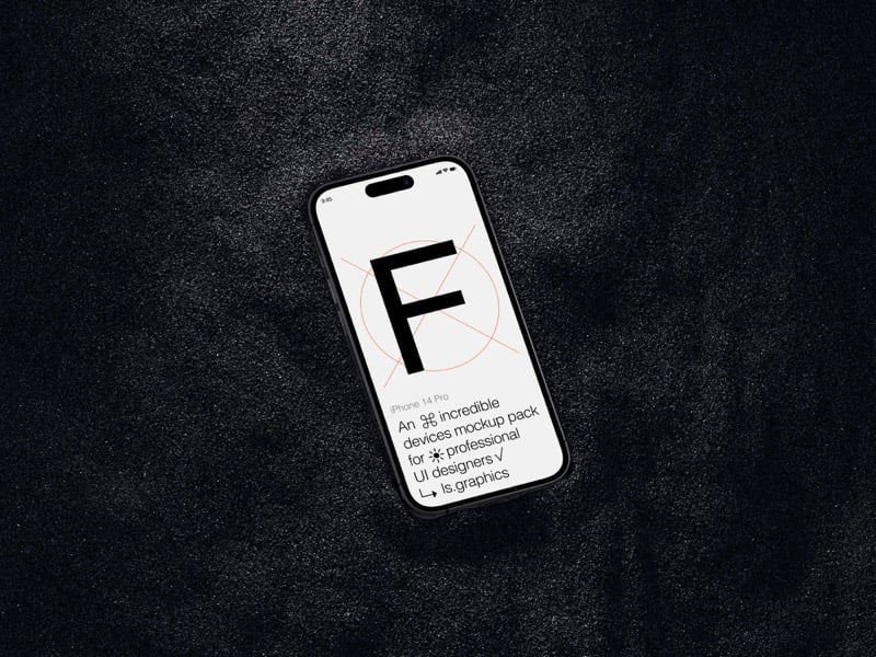F-Mockups: iPhone 14 Pro Max, Scene 16