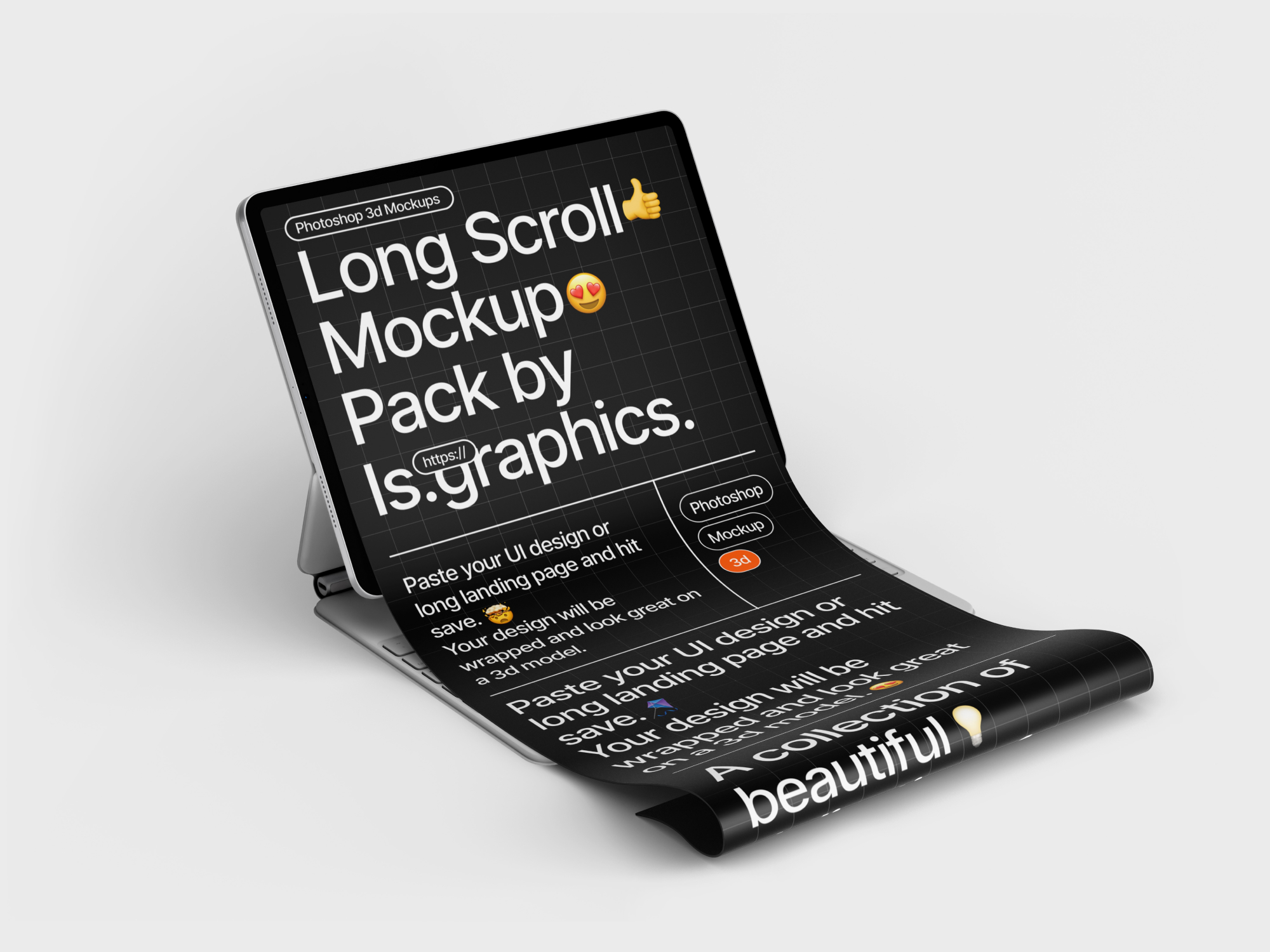 Long Scroll Mockups, Scene 32