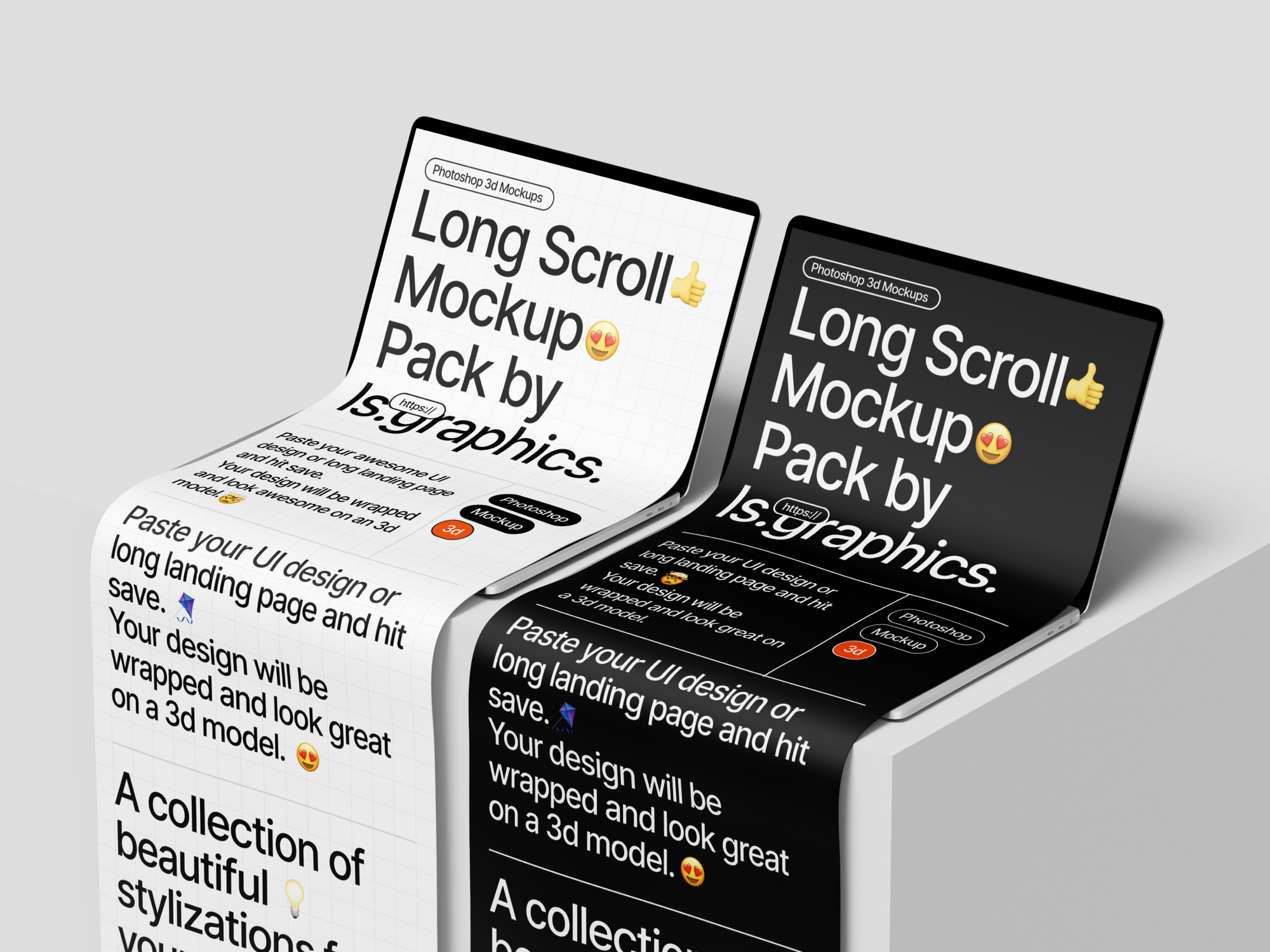 Long Scroll Mockups, Scene 21