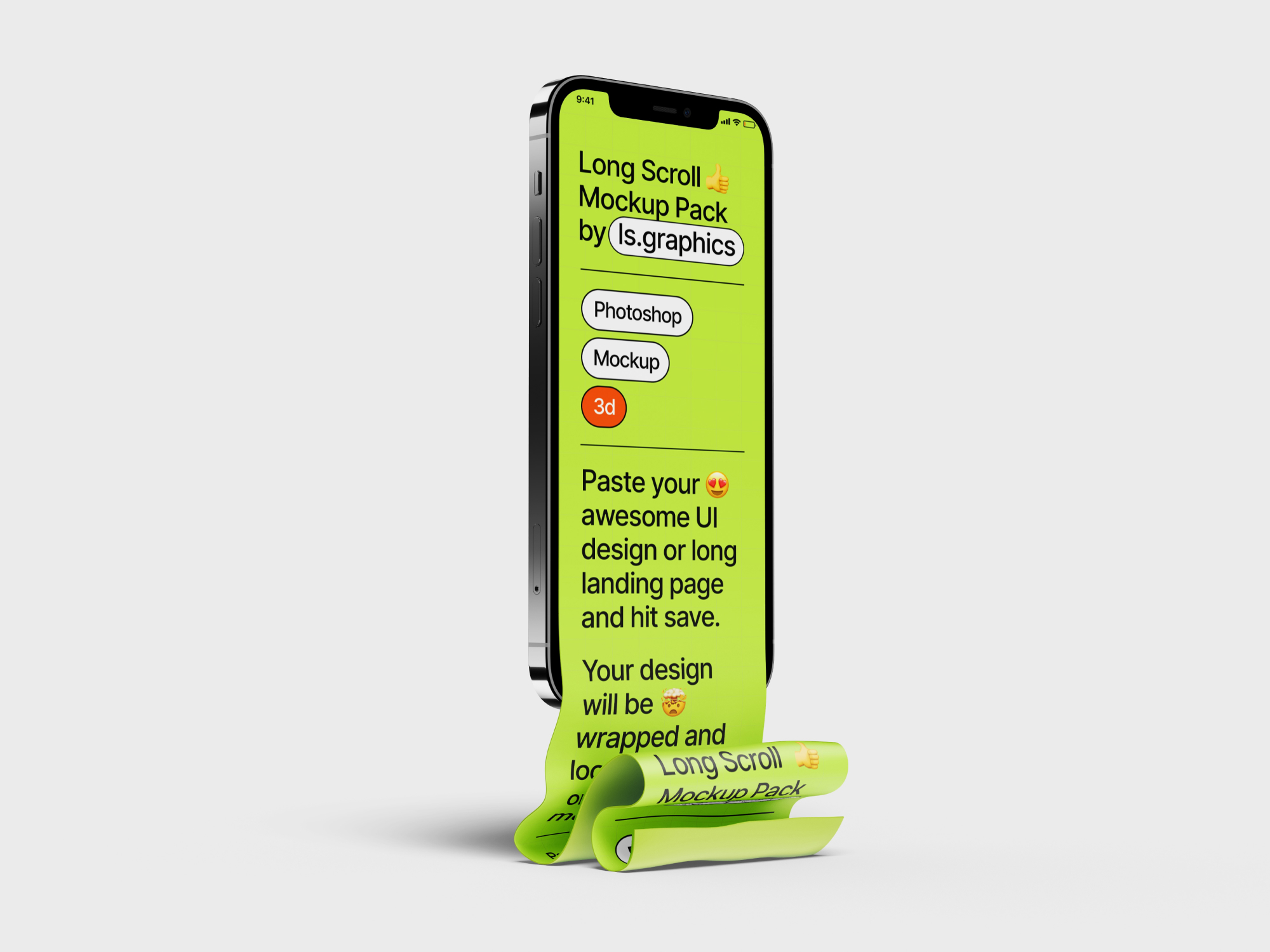 Long Scroll Mockups, Scene 15