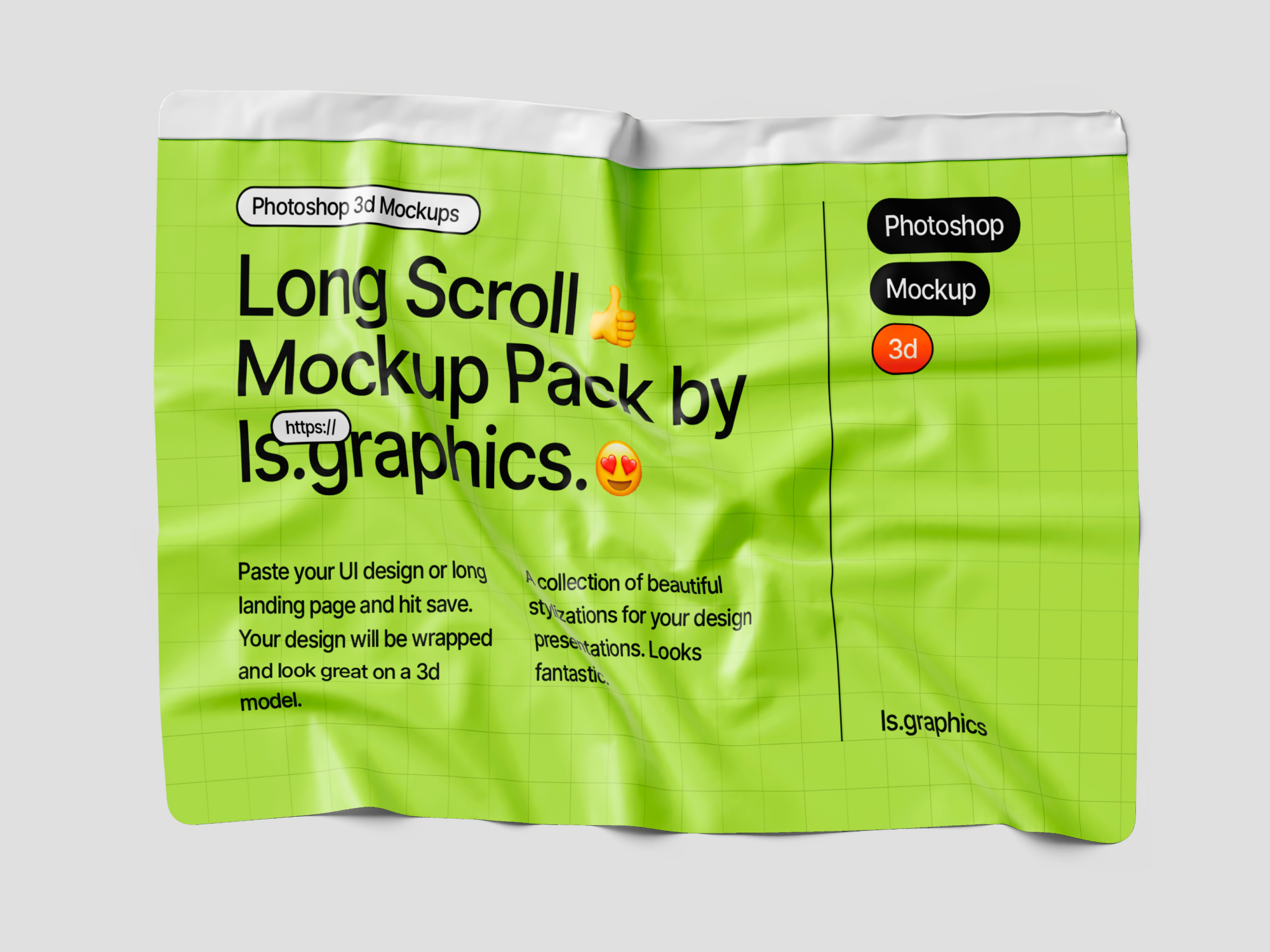 Long Scroll Mockups, Scene 08