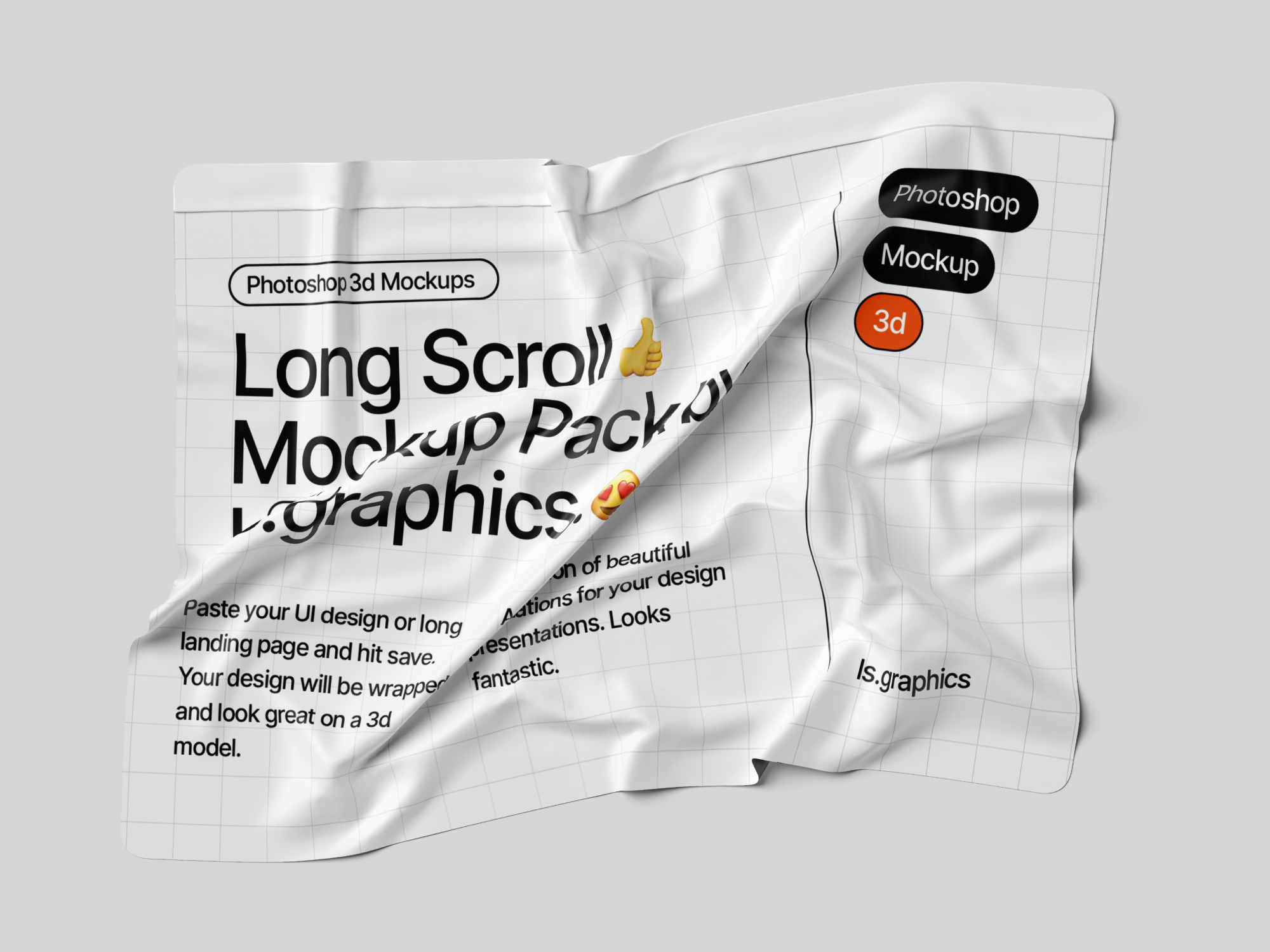 Long Scroll Mockups, Scene 03