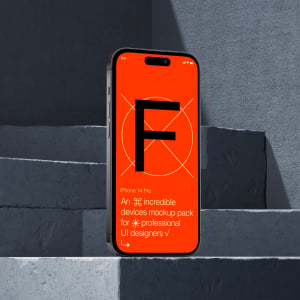 Free F-Mockup: iPhone 14 Pro Max
