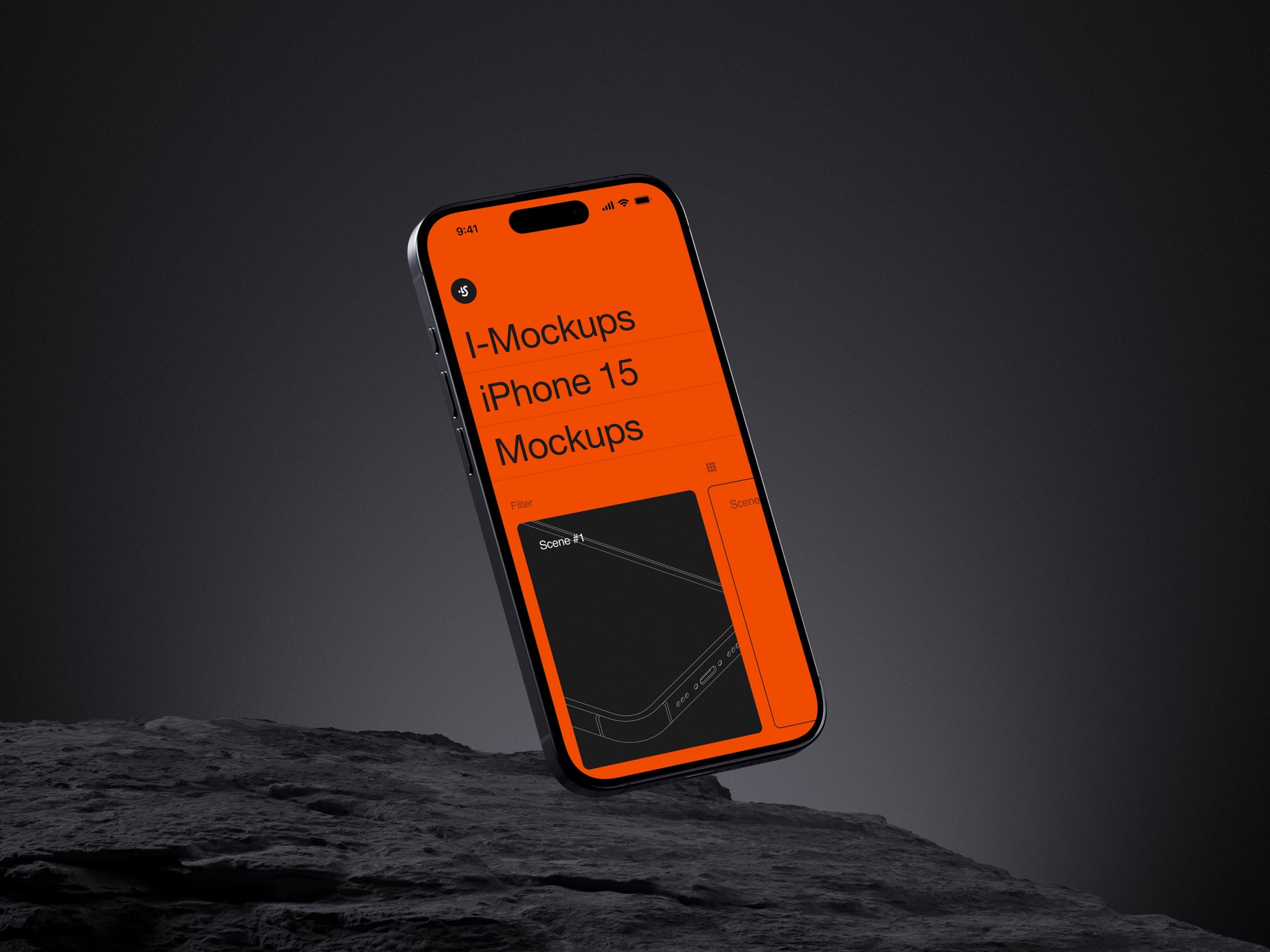 I-Mockups: iPhone 15, Scene 05