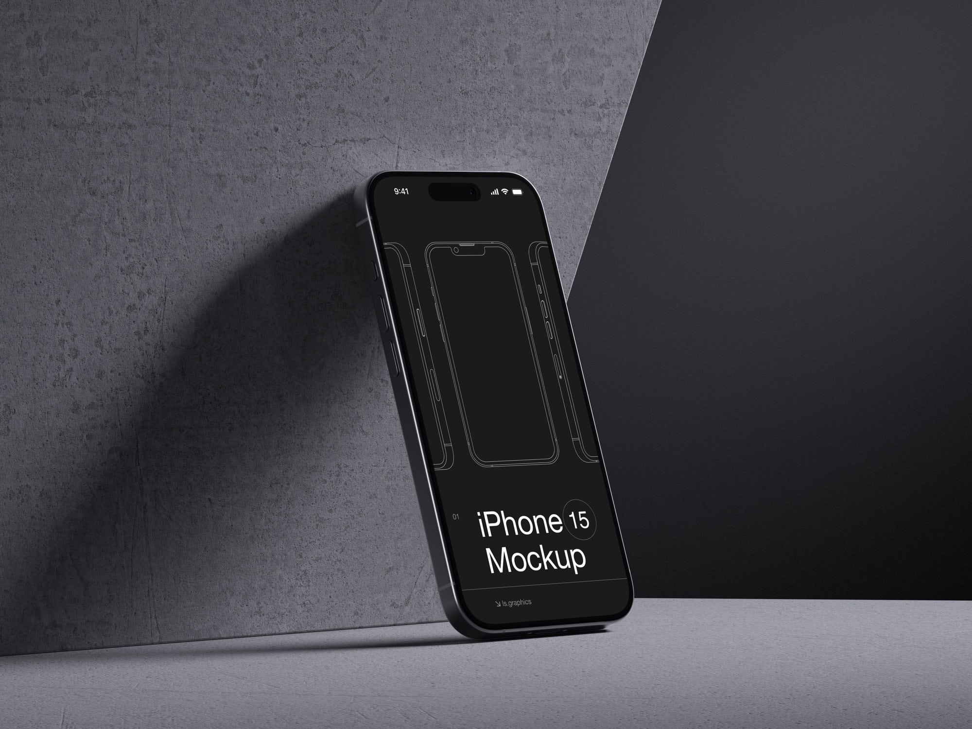 I-Mockups: iPhone 15, Scene 03