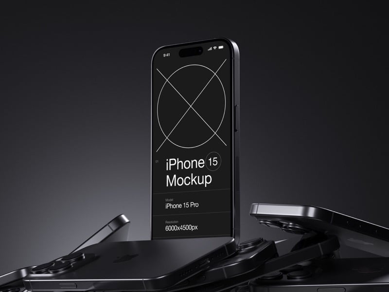 I-Mockups: iPhone 15, Scene 10