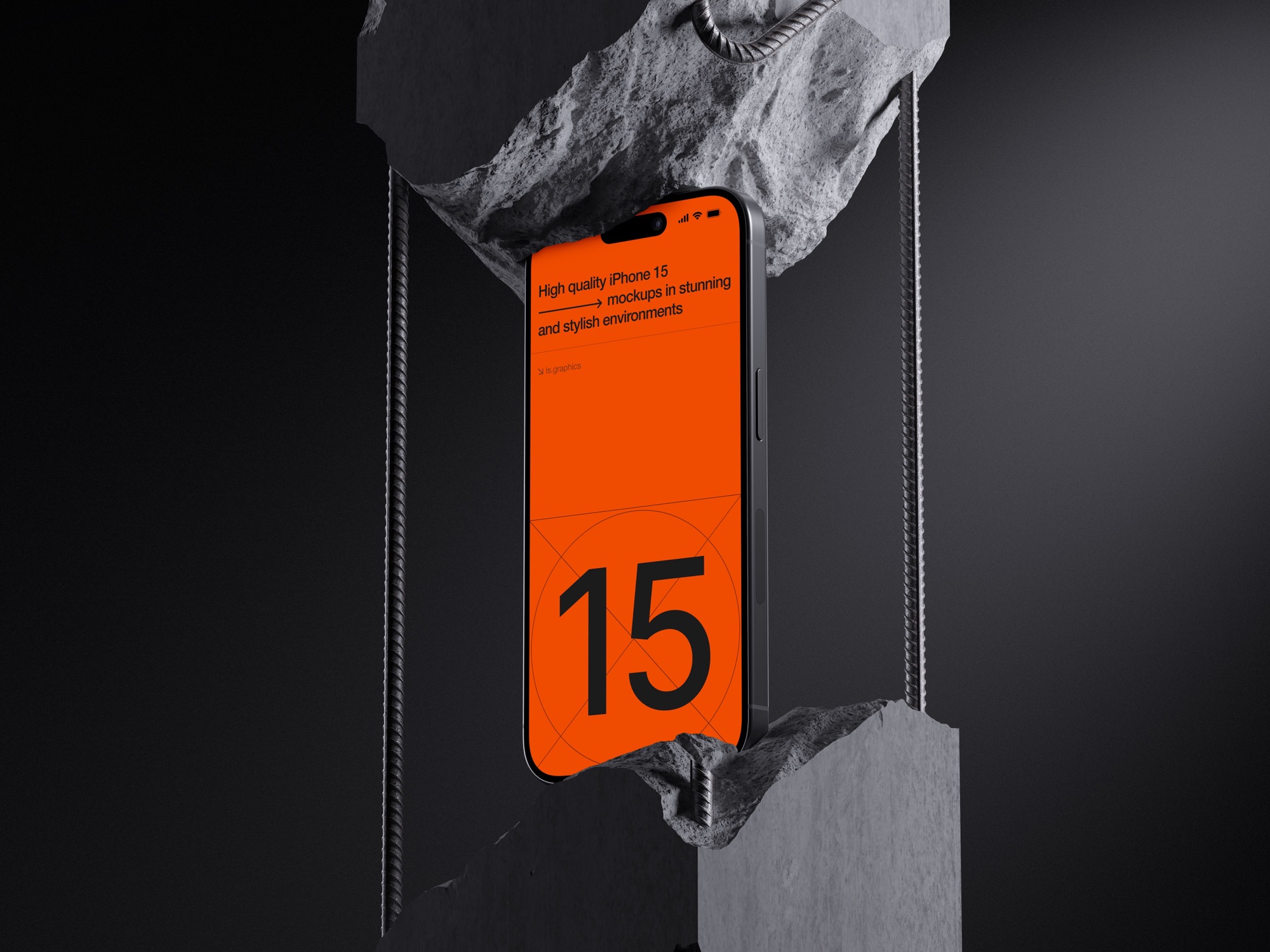 I-Mockups: iPhone 15, Scene 11