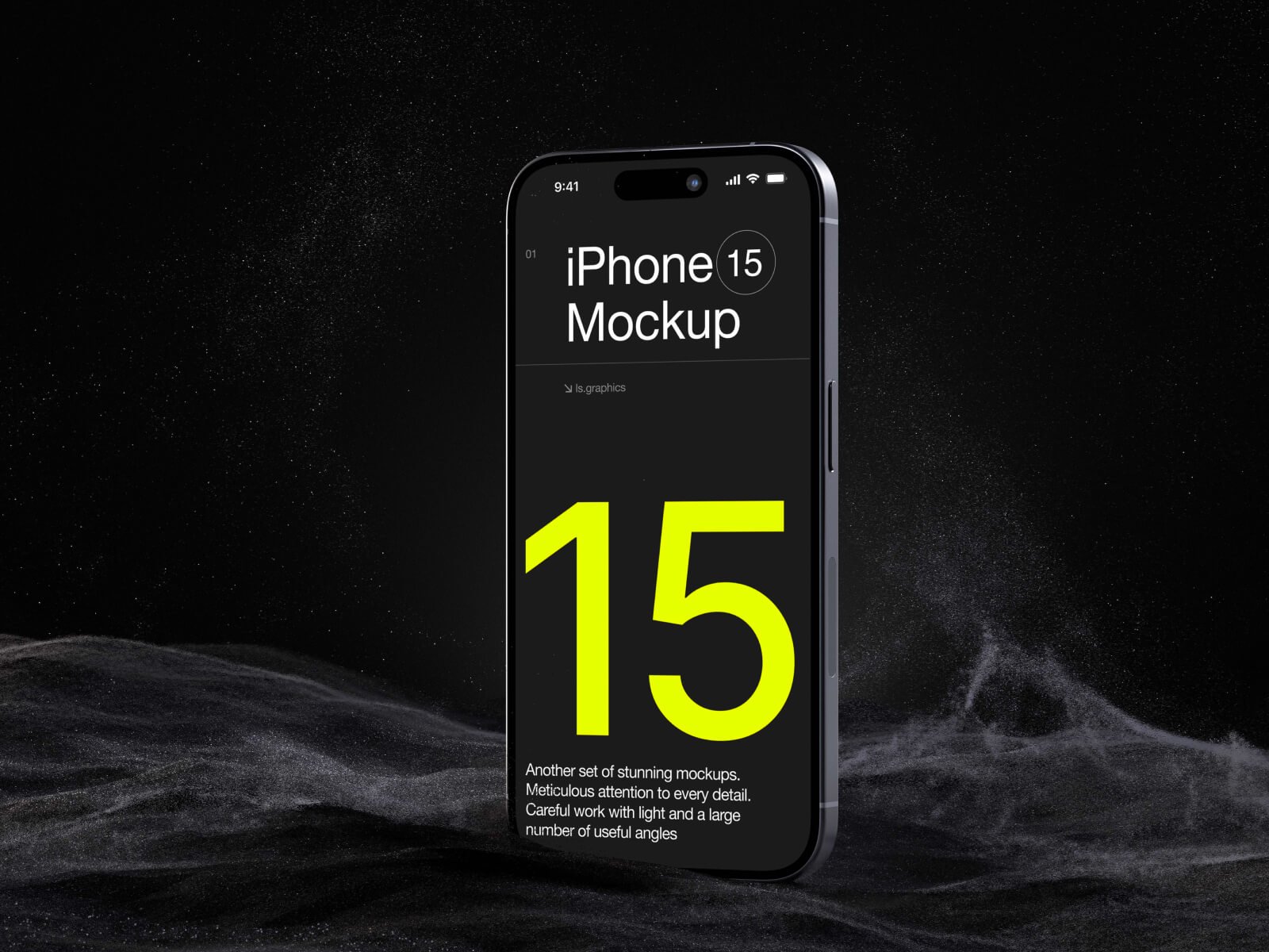 Free I-Mockup: 15 iPhone Pro Mockup